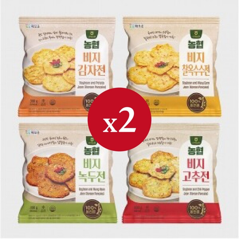 해모운,농협 생비지전 4종 더블 선물세트(각 2개씩), 총 8개